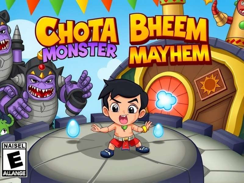 Chhota Bheem Monster Mayhem Game Cover